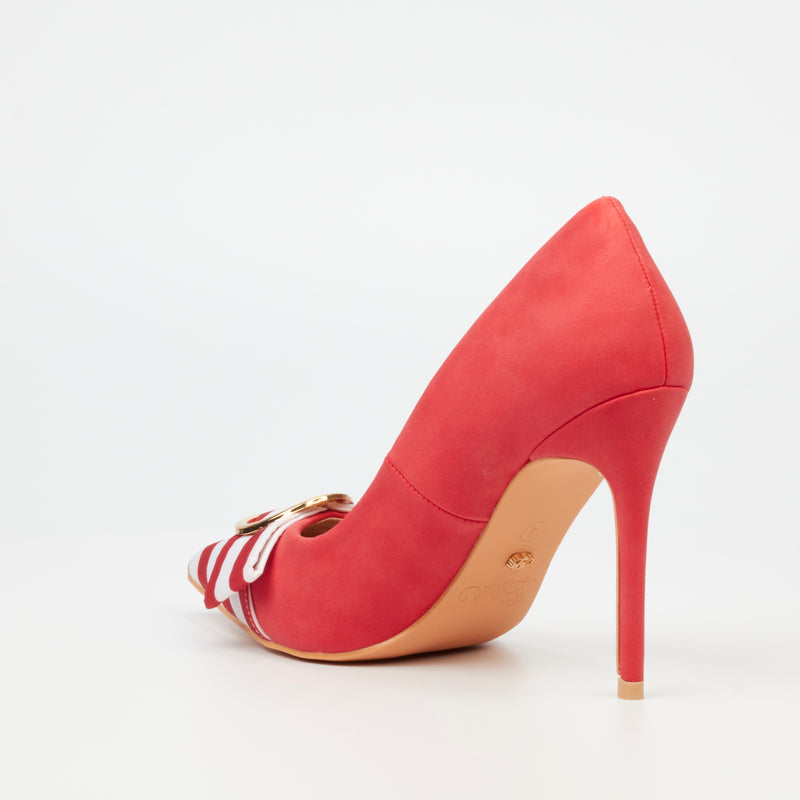 Miss Black Lola 26 Court - Red footwear Miss Black   