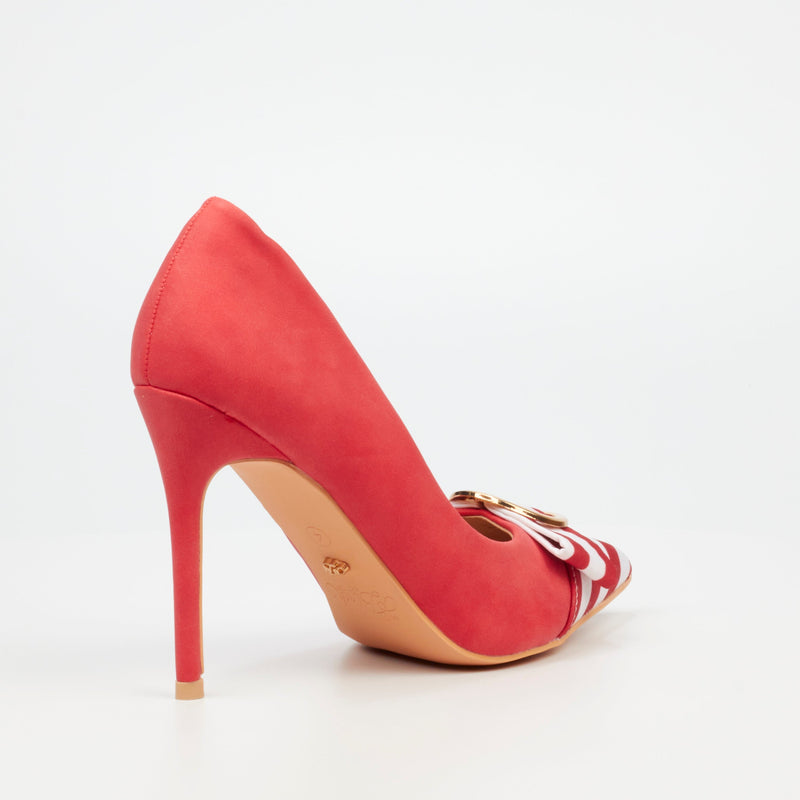 Miss Black Lola 26 Court - Red footwear Miss Black   