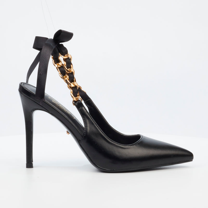 Miss Black Lola 29 Court - Black footwear Miss Black   