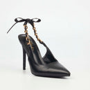 Miss Black Lola 29 Court - Black footwear Miss Black
