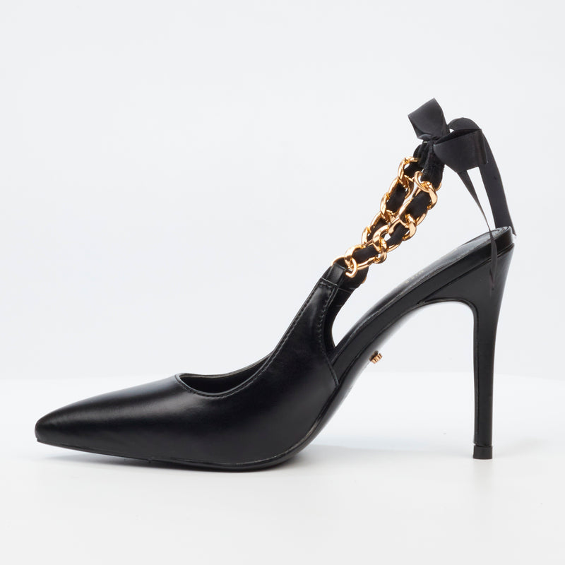 Miss Black Lola 29 Court - Black footwear Miss Black   