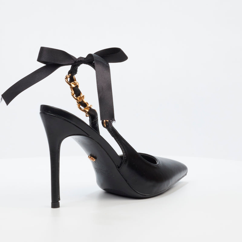 Miss Black Lola 29 Court - Black footwear Miss Black   