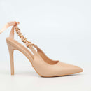 Miss Black Lola 29 Court - Nude footwear Miss Black