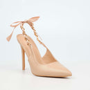 Miss Black Lola 29 Court - Nude footwear Miss Black