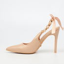 Miss Black Lola 29 Court - Nude footwear Miss Black