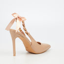 Miss Black Lola 29 Court - Nude footwear Miss Black
