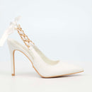 MIss Black Lola 29 Court - White footwear Miss Black