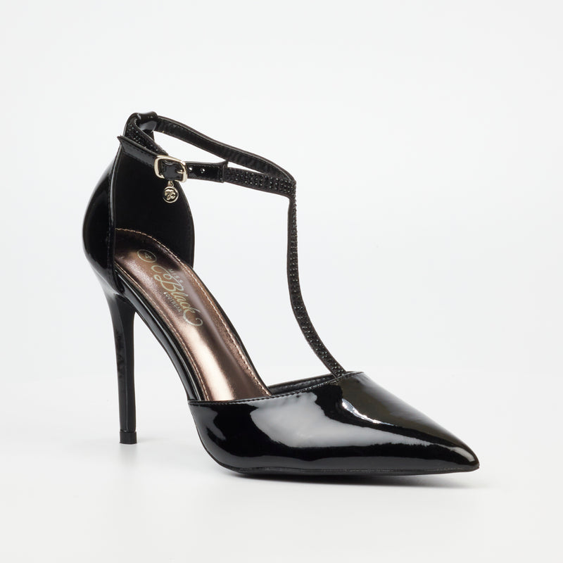 Miss Black Lola 31 Court - Black footwear Miss Black   