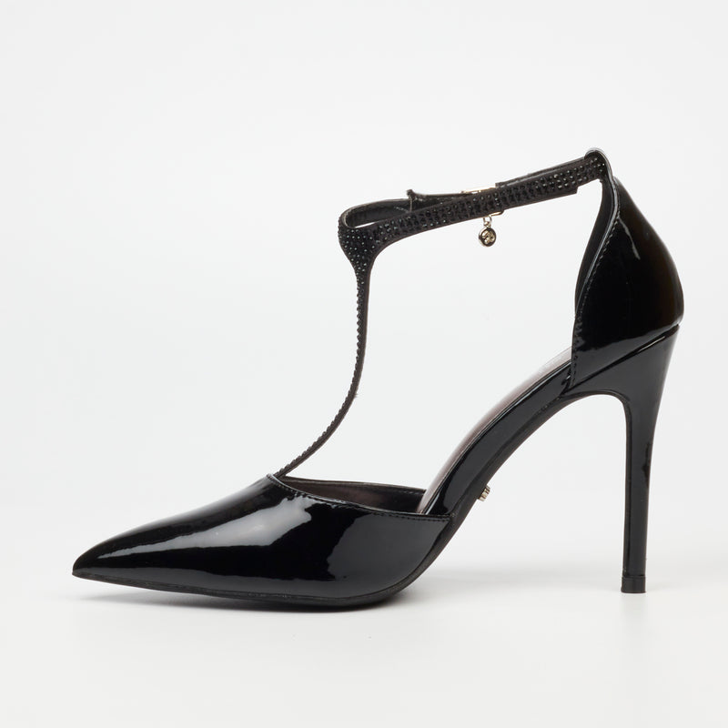 Miss Black Lola 31 Court - Black footwear Miss Black   