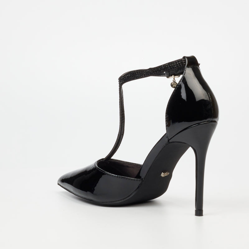 Miss Black Lola 31 Court - Black footwear Miss Black   