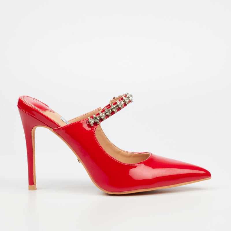 Miss Black Lola 33 Court - Red footwear Miss Black   