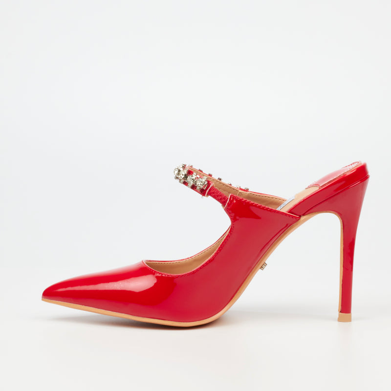 Miss Black Lola 33 Court - Red footwear Miss Black   