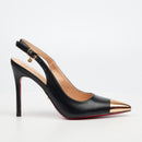 Miss Black Lola 34 Court - Black footwear Miss Black