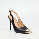 Miss Black Lola 34 Court - Black footwear Miss Black