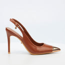 Miss Black Lola 34 Court - Tan footwear Miss Black