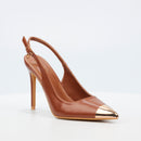 Miss Black Lola 34 Court - Tan footwear Miss Black