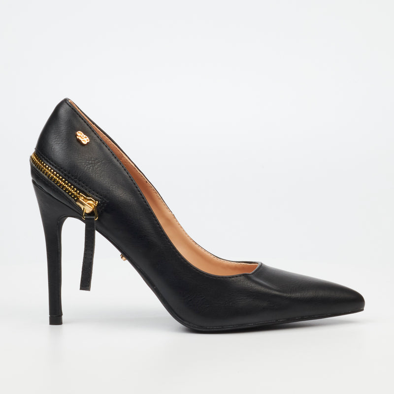 Miss Black Lola 40 Court - Black footwear Miss Black