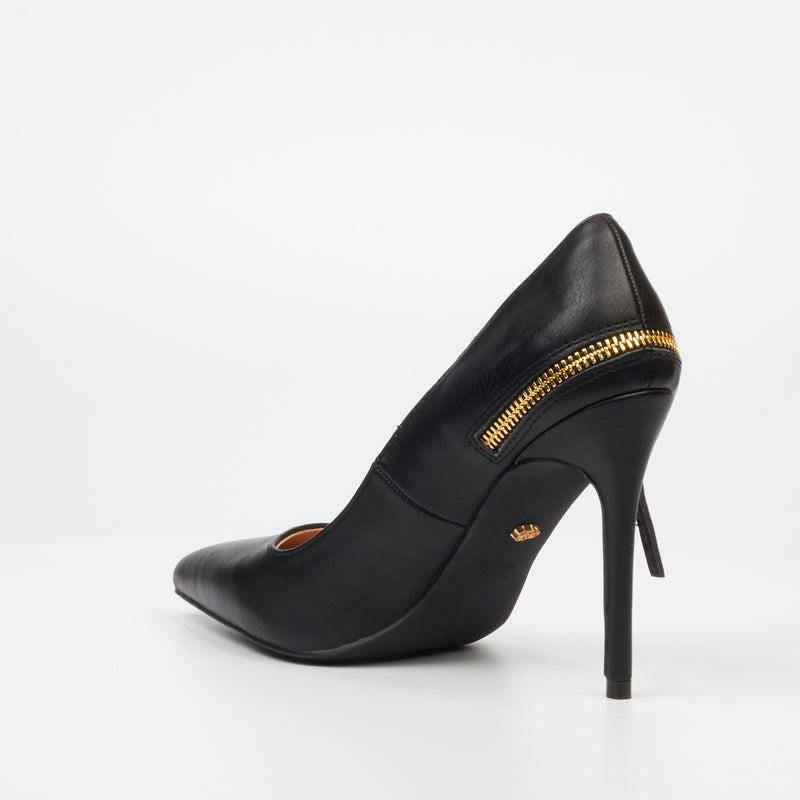 Miss Black Lola 40 Court - Black footwear Miss Black