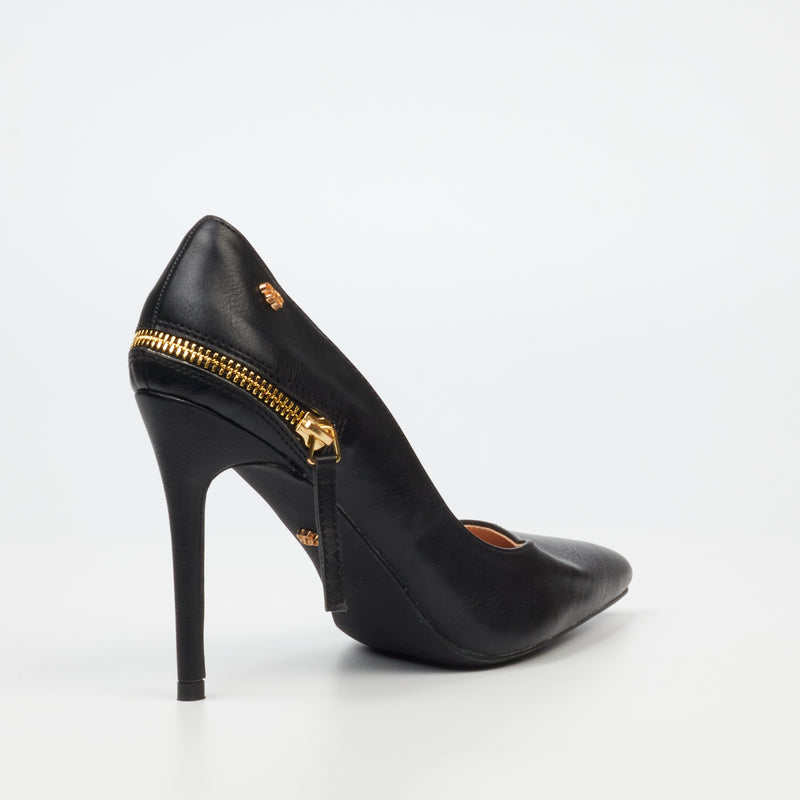 Miss Black Lola 40 Court - Black footwear Miss Black