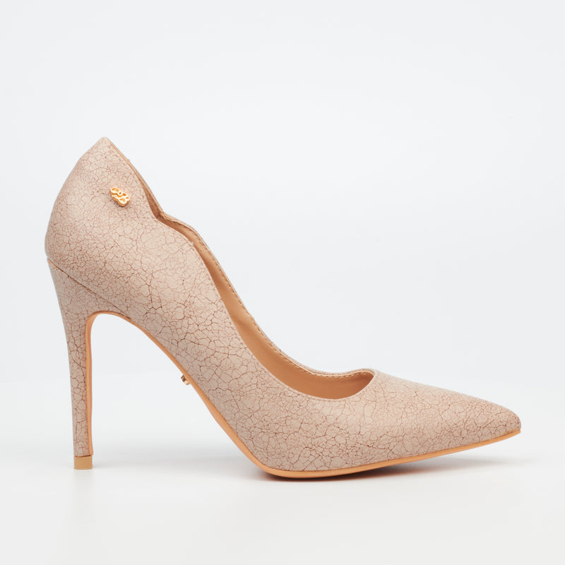 Miss Black Lola 45 Court - Nude footwear Miss Black