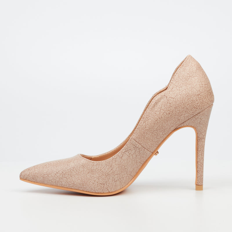 Miss Black Lola 45 Court - Nude footwear Miss Black