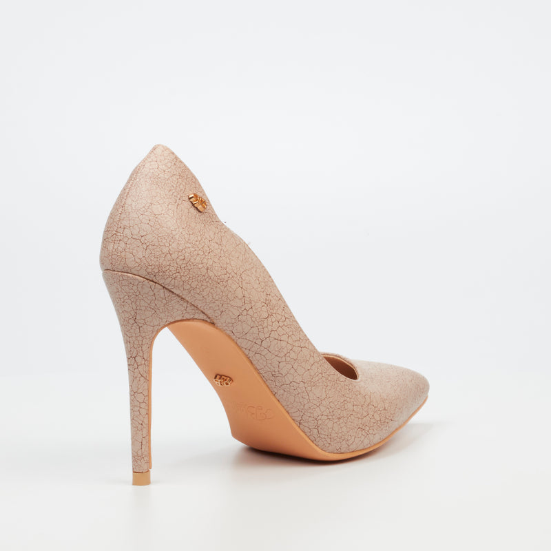 Miss Black Lola 45 Court - Nude footwear Miss Black