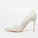 MIss Black Lola 45 Court - White footwear Miss Black