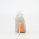 MIss Black Lola 45 Court - White footwear Miss Black