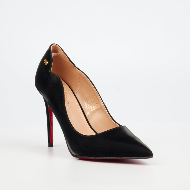 Miss Black Lola 47 Court - Black footwear Miss Black