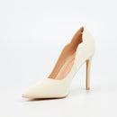 Miss Black Lola 47 Court - Champagne footwear Miss Black