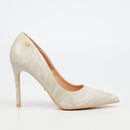 Miss Black Lola 48 Court - Champagne footwear Miss Black