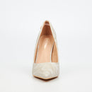 Miss Black Lola 48 Court - Champagne footwear Miss Black