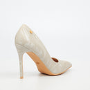 Miss Black Lola 48 Court - Champagne footwear Miss Black