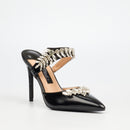 Miss Black Lola 50 Court - Black footwear Miss Black