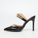 Miss Black Lola 50 Court - Black footwear Miss Black