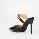 Miss Black Lola 50 Court - Black footwear Miss Black