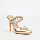 Miss Black Lola 50 Court - Gold footwear Miss Black