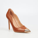 Miss Black Lola 53 Court - Tan footwear Miss Black