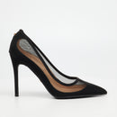 Miss Black Lola 55 Court - Black footwear Miss Black