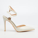 Miss Black Lola 56 Court - Stone footwear Miss Black