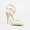 Miss Black Lola 56 Court - Stone footwear Miss Black