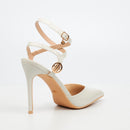 Miss Black Lola 56 Court - Stone footwear Miss Black