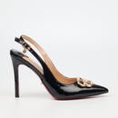 Miss Black Lola 57 Court - Black footwear Miss Black