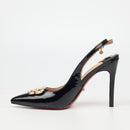 Miss Black Lola 57 Court - Black footwear Miss Black