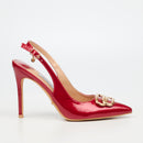 Miss Black Lola 57 Court - Red footwear Miss Black
