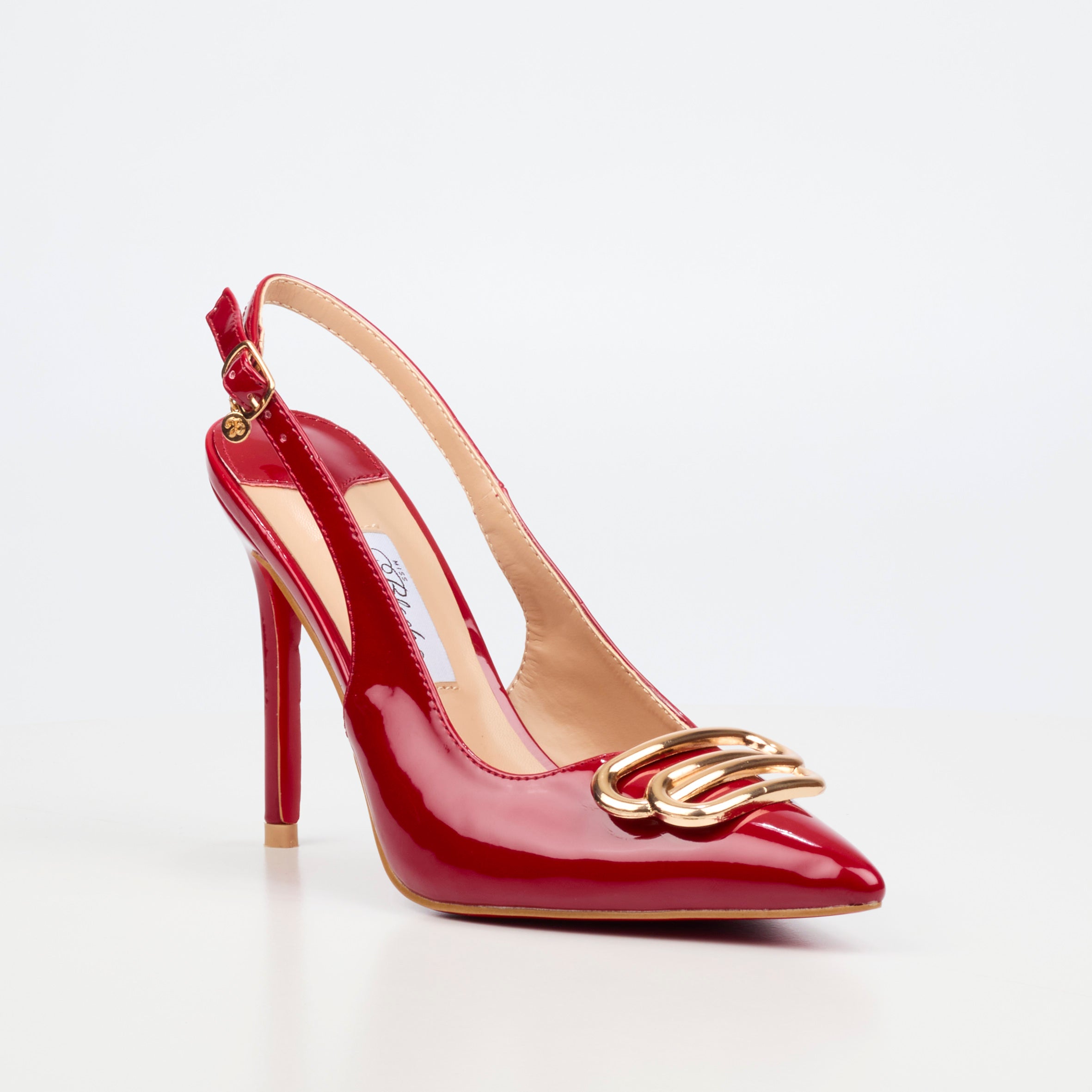 Miss Black Lola 57 Court - Red footwear Miss Black