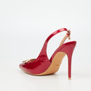 Miss Black Lola 57 Court - Red footwear Miss Black
