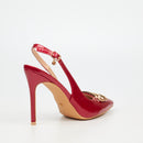 Miss Black Lola 57 Court - Red footwear Miss Black