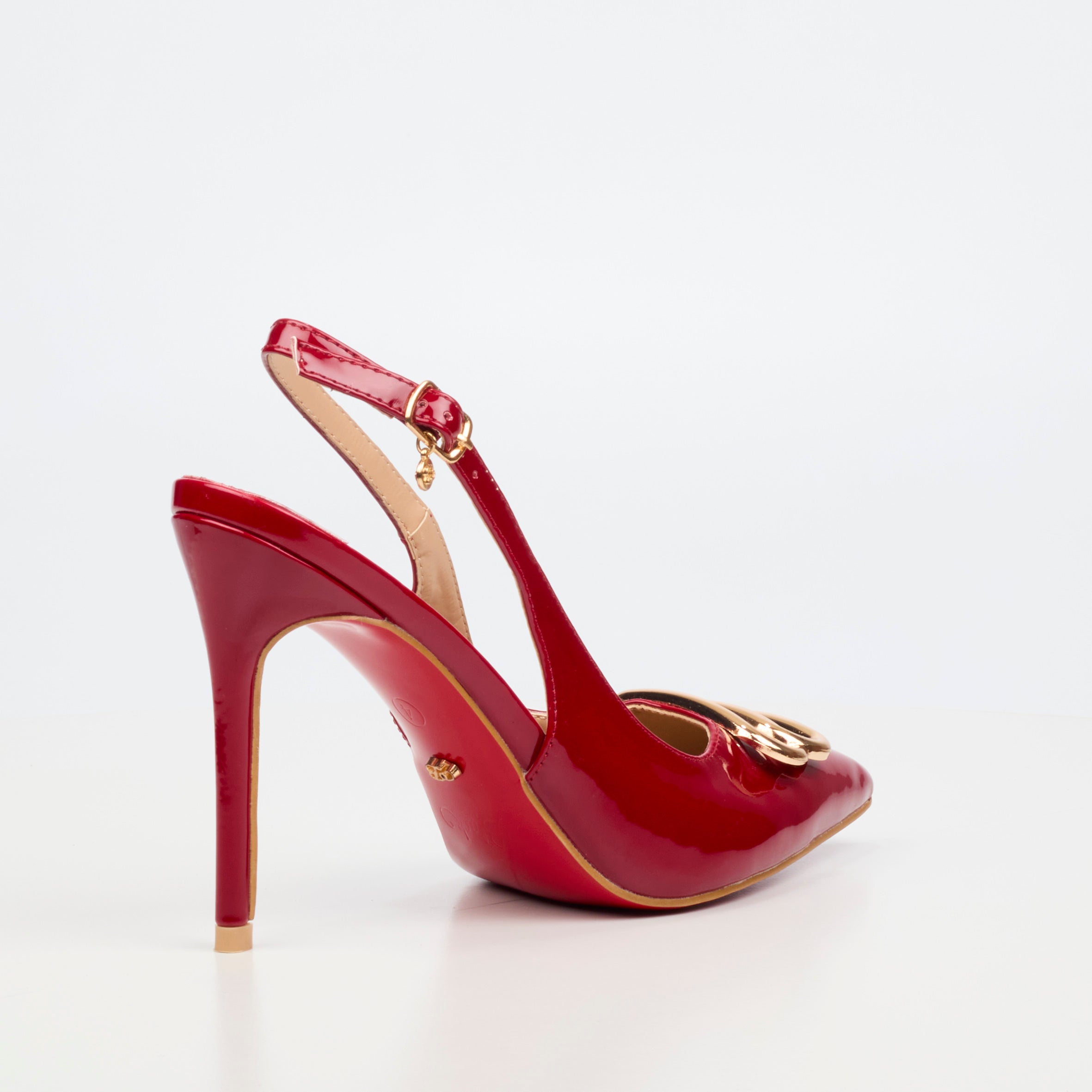 Miss Black Lola 57 Court - Red footwear Miss Black