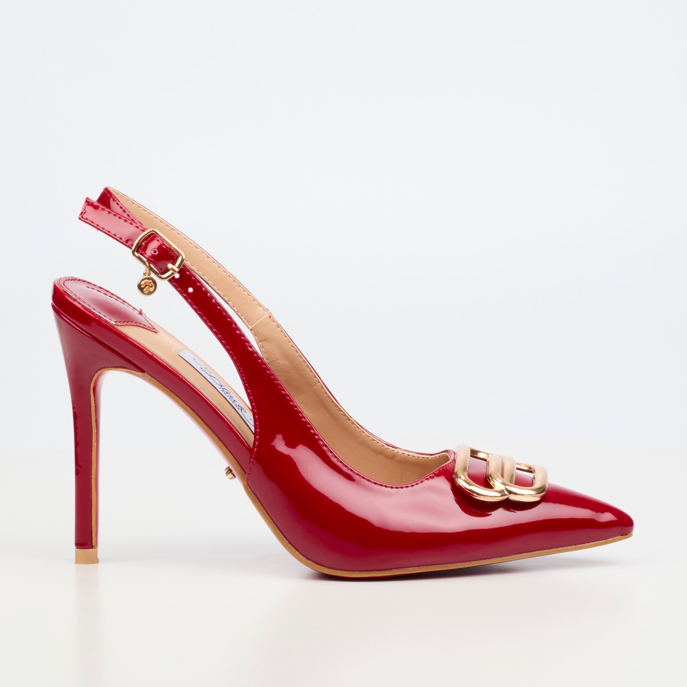 Miss Black Lola 57 Court - Red footwear Miss Black